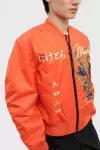 Бомбер Maharishi 5096 take tora ma1 flight jacket, размер 54, оранжевый