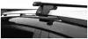 Багажник LUX Классик на крышу для Toyota RAV4 IV (CA40) / Тойота Рав 4 4 (CA40) внедорожник 2012-2018 на стандартные рейлинги - 120см квадратные стальные дуги, без замка