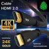 HDMI кабель 15 метров GCR для Smart TV PS4 4K 60Hz HDR черный цифровой провод hdmi 2.0