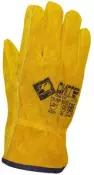 Перчатки защитные диггер цельноспилковые желтые утепленные (Размер 10,5)