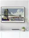 Постер / Плакат / Картина Бруклинский мост 40х50 см в подарочном тубусе