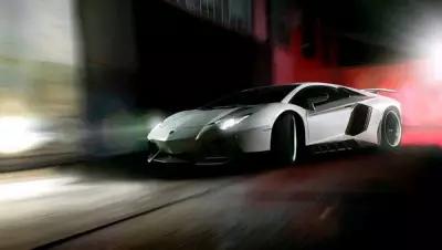 Постер на экокоже 30x40 LinxOne "Lamborghini supercar tuning" интерьер для дома / декор на стену / дизайн