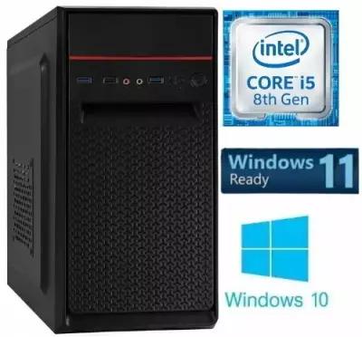 Офисный компьютер на процеccoре Intel Core i5-8400 (16 ГБ / Intel UHD Graphics 630 / 480 ГБ / DVD-RW / 1 ТБ / Без Wi-Fi / Windows 10 Pro)