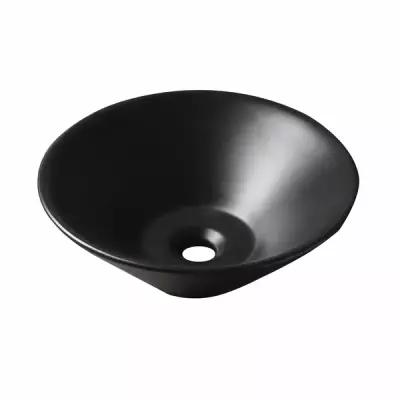 Накладная черная раковина для ванной Gid N9102bg