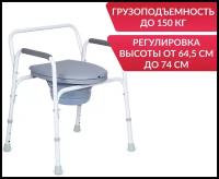 Купить стул туалет для больных , Dr. Life в магазине luchistii-sudak.ru