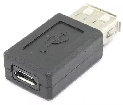 Переходник USB 2,0 тип A мама на Micro USB тип B мама