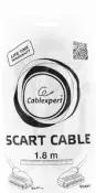 Кабель видео SCART - SCART Cablexpert CCV-518 1.8m