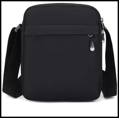 Барсетка мужская, сумка черная через плечо, сумка спортивная, сумка дорожная
