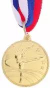 Командор Медаль тематическая «Гимнастика», золото, d=3,5 см