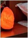 Солевая лампа Скала 2-3 кг розово-оранжевая Himalayan Salt Lamp