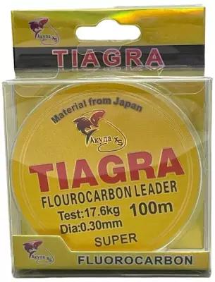 Флюорокарбоновая леска для рыбалки TIAGRA, 1 шт. по 100 м; 0.30 мм
