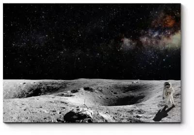 Модульная картина Пустынная Луна 150x100
