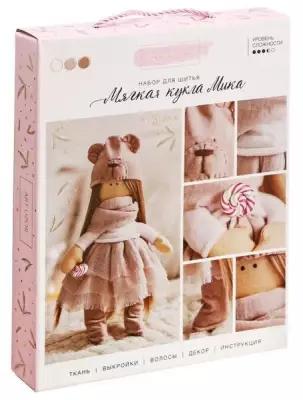 Набор для шитья Арт Узор Интерьерная кукла "Мика", 18,9х22,5х2,5 см (3299325)