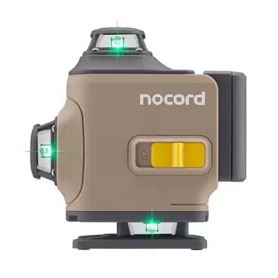 Уровень лазерный Nocord, 4х360, с акессуарами