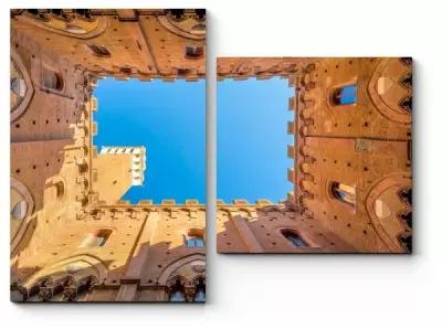Модульная картина Башни Сиены, Италия40x30