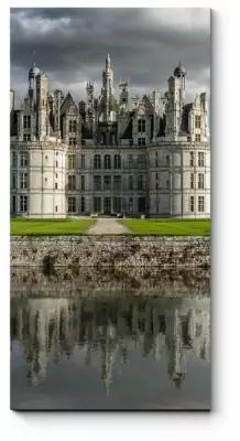 Модульная картина Замок Шамбор во Франции20x40