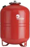 Бак расширительный 50 литров WRV50 Wester 5 бар, Россия, вертикальный, красный для отопления (0-14-0100)