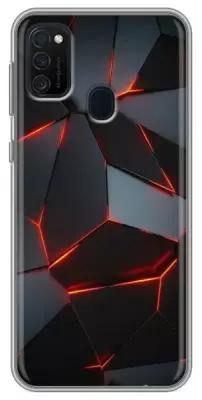 Дизайнерский силиконовый чехол для Galaxy M21 / Samsung Galaxy M21 Яркие абстракции