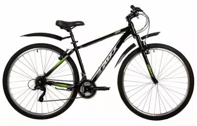 Велосипед FOXX 29" AZTEC черный, сталь, размер 18"
