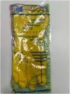 Перчатки резиновые Paclan Professional, с хлопковым напылением, размер 10 (XL), желтые, 1 пара (139230)