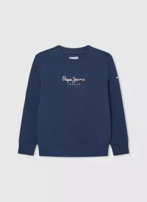 толстовка для мальчиков, Pepe Jeans London, модель: PB581444, цвет: темно-синий, размер: 17