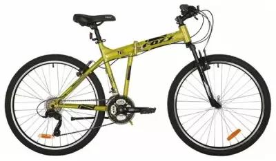 Велосипед FOXX 26" ZING H1 зеленый, сталь, размер 18"