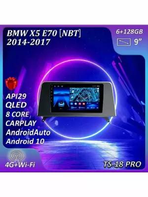 Магнитола TS18 PRO BMW X5 E70 2014-2017 6/128GB