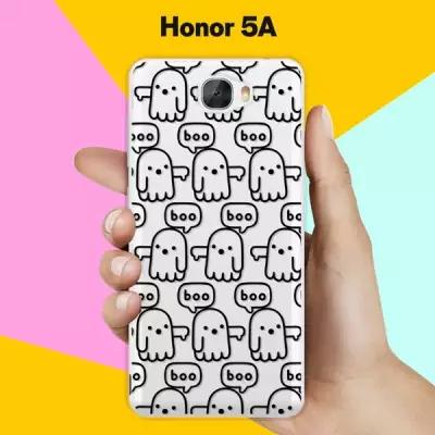 Силиконовый чехол на Honor 5A Boo / для Хонор 5А