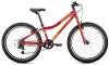Подростковый велосипед Forward Titan 24 1.0 (2022) 24 Красно-желтый (130-150 см)