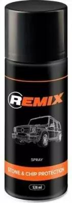 REMIX Покрытие антигравийное Spray Stone & Chip Protection GREY 520 ml