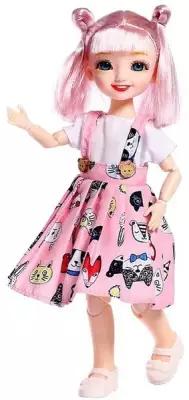 Кукла шарнирная «Мира» в платье