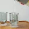Стакан KissKissFish Levitate Water Glass (серый)