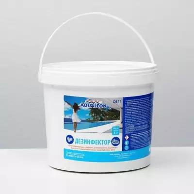 Быстрый стабилизированный хлор Aqualeon таб. 20 гр, 4 кг