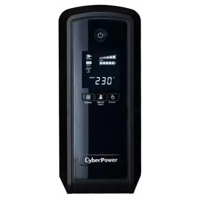 ИБП CyberPower CP900EPFCLCD, Line-Interactive, 900VA/540W, 6 Schuko розеток, USB, RJ11/RJ45, LCD дисплей, Black, 0.33х0.36х0.2м., 8.3кг