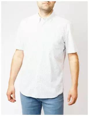 Мужская рубашка короткий рукав Pierre Cardin C6 45003.0036/1019 (C6 45003.0036/1019 Размер M)
