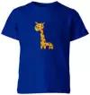 Детская футболка «жираф» (140, красный)