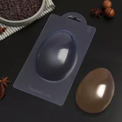 Форма для шоколада "Яйцо среднее" 13,5х9,4х4,7см