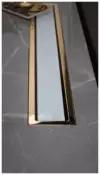 Душевой лоток Pestan Confluo Premium Line 650 White Glass Gold