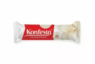 Конфеты Кonfesta глазированные с кокосовой начинкой, 100 г