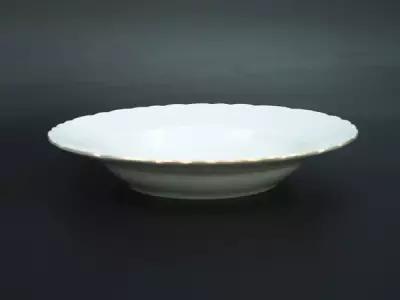 Тарелка суповая Rococo "Золотая линия", круг, D-22,5 см
