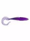 Мягкая приманка для рыбалки ZUB-TWIST 75мм-6шт (цвет 610) фиолетовый с блестками
