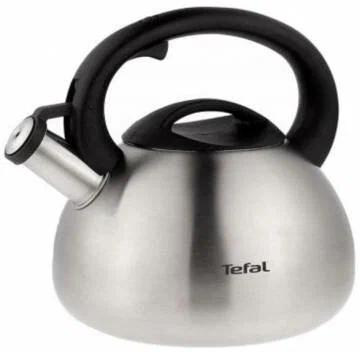 Tefal Чайник со свистком C7921024, 2.5 л, стальной