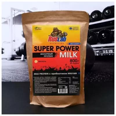 Протеин RusLabNutrition Super Power Milk (950г), ваниль