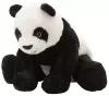 Мягкая игрушка ИКЕА Панда Крамиг, 30 см, белый/черный
