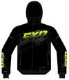 Куртка мужская снегоходная FXR Fuel с утеплителем Black/HiVis, M