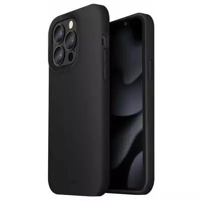 Чехол Uniq LINO для iPhone 13 Pro Max, цвет Черный (IP6.7HYB(2021)-LINOBLK)