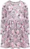 Платье KETMIN, размер 104, розовый, серый