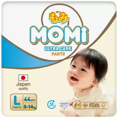 Подгузники-трусики Momi Ultra Care, L (9-14 кг), 44 шт Momi 7073090