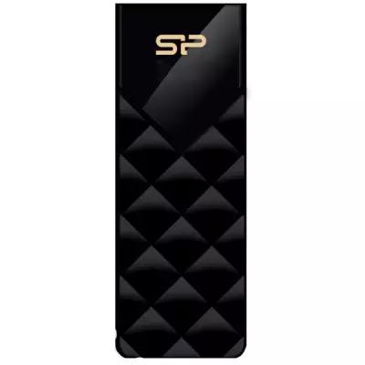 Флеш накопитель 64Gb Silicon Power Blaze B03, USB 3.2, Черный Sp064gbuf3b03v1k