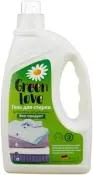 Жидкость для стирки Green Love для белого и цветного белья с экстрактом имбиря и бамбука, 1.35 л, бутылка